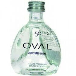 OVAL 56 vodka 56% 0.05l