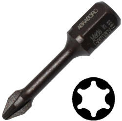 ABRABORO SUPRA-Impact TORX bit, T30 x 30 mm (060802630080)