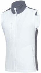 Ardon Vesta din fleece pentru bărbați Martin - Albă | 2XL (H2187/2XL)