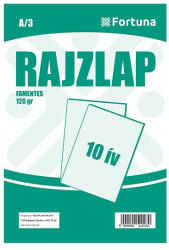 Fortuna Rajzlap famentes FORTUNA A/3 120 gr 10 ív/csomag (01_02526)