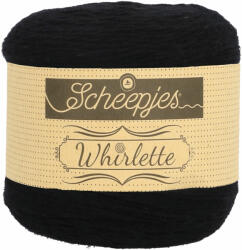 Scheepjes Whirlette 851 Liquorice - fekete fonal