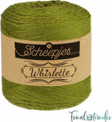 Scheepjes Whirlette 882 Tangy Olive - olivazöld fonal