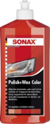 SONAX Solutie polish+ceara culoare rosu NanoPro SONAX 250ml