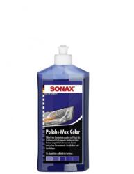 SONAX Solutie polish+ceara culoare albastru NanoPro SONAX 250ml