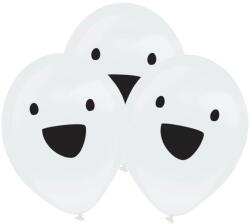 Amscan Szellem világító LED léggömb, lufi 4 db-os 27, 5 cm (DPA9911775)