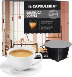La Capsuleria Sambuca Coffee, 96 capsule compatibile Nescafe Dolce Gusto, La Capsuleria (DG11-96)