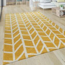  Sárga-fehér szalag szőnyeg, modell 20740, 60x100cm (41093)