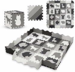 Kidwell Happy Love Szivacs puzzle 150x150cm (36db 30x30cm) - szürk (PUPIHAP01A2)