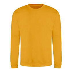Just Hoods Uniszex pulóver Just Hoods AWJH030 Awdis Sweat -XL, Mustard