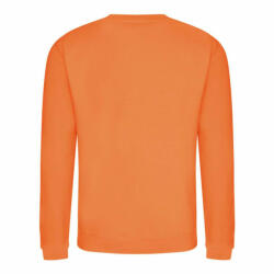 Just Hoods Uniszex pulóver Just Hoods AWJH030 Awdis Sweat -S, Orange Crush