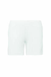 Proact Női rövid nadrág Proact PA152 Ladies' Jersey Sports Shorts -XS, White