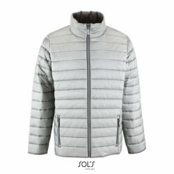 SOL'S Férfi kabát SOL'S SO01193 Sol'S Ride Men - Light padded Jacket -XL, Metal Grey