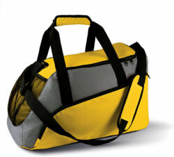 Kimood Uniszex táska Kimood KI0607 Sports Bag -Egy méret, Yellow/Slate Grey
