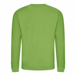 Just Hoods Uniszex pulóver Just Hoods AWJH030 Awdis Sweat -M, Lime Green