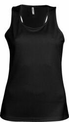 Proact Női Proact PA442 Ladies' Sports vest -XS, Black