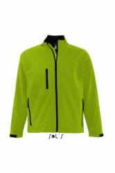 SOL'S Férfi kabát SOL'S SO46600 Sol'S Relax - Men'S Softshell Zipped Jacket -2XL, Green Absinthe