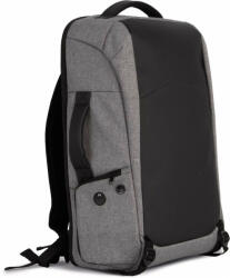 Kimood Uniszex táska Kimood KI0931 Anti-Theft Travel Bag -Egy méret, Graphite Grey Heather/Black