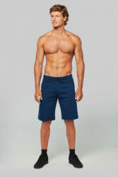 Proact Uniszex rövid nadrág Proact PA1022 Adult Fleece Multisport Bermuda Shorts -XL, Black