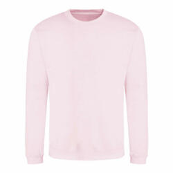 Just Hoods Uniszex pulóver Just Hoods AWJH030 Awdis Sweat -5XL, Baby Pink