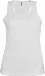 Proact Női Proact PA442 Ladies' Sports vest -XS, White