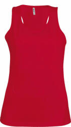 Proact Női Proact PA442 Ladies' Sports vest -XS, Red