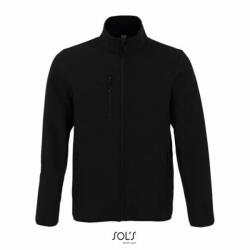 SOL'S Férfi kabát SOL'S SO03090 Sol'S Radian Men - Softshell Zip Jacket -S, Black