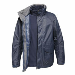 Regatta Férfi kabát Regatta RETRA147 Men'S Benson Iii - Breathable 3 In 1 Jacket -2XL, Navy/Navy