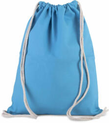 Kimood Uniszex táska Kimood KI0154 Drawstring Bag With Thick Straps -Egy méret, Surf Blue