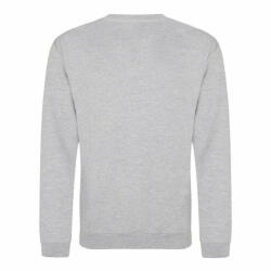 Just Hoods Uniszex pulóver Just Hoods AWJH030 Awdis Sweat -S, Heather Grey