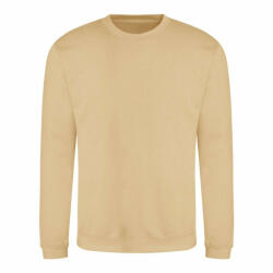 Just Hoods Uniszex pulóver Just Hoods AWJH030 Awdis Sweat -XS, Caramel Latte