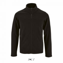 SOL'S Férfi kabát SOL'S SO02093 Sol'S norman Men - plain Fleece Jacket -XL, Black