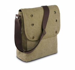 Kimood Uniszex táska Kimood KI0302 Canvas Shoulder Bag -Egy méret, Vintage Khaki