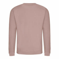 Just Hoods Uniszex pulóver Just Hoods AWJH030 Awdis Sweat -L, Dusty Pink