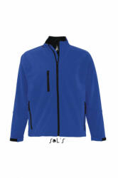 SOL'S Férfi kabát SOL'S SO46600 Sol'S Relax - Men'S Softshell Zipped Jacket -3XL, Royal Blue