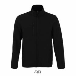 SOL'S Férfi kabát SOL'S SO03090 Sol'S Radian Men - Softshell Zip Jacket -4XL, Black