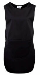 Premier Női Premier PR172 Women'S Long Length pocket Tabard -XL, Black