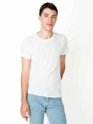 American Apparel Uniszex póló American Apparel AAPL401 Sublimation Rövid Ujjú póló -M, White