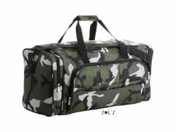 SOL'S Uniszex táska SOL'S SO70900 Sol'S Week-End - 600D polyester Multi-pocket Travel Bag -Egy méret, Camo