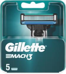 Gillette Mach3 Borotvabetétek Férfi Borotvához, 5 db Borotvabetét - shoperia