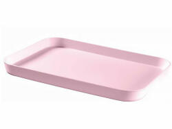 CURVER Tálca szögletes CURVER Essentials műanyag púder rózsaszín (00738-X51-00) - papir-bolt