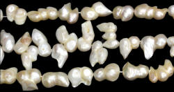 Perle de Cultura Baroc Margele Bijuterii - 8-22 x 15-25 mm - Lungime Sirag 38 cm