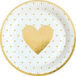 Amscan Everyday Love papírtányér 8 db-os 23 cm (DPA990311466)