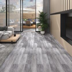 vidaXL Plăci de pardoseală, lemn gri mat, 5, 26 m2, 2 mm, PVC (146608)