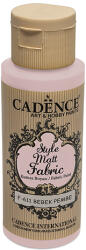 Cadence - Textilfesték, matt, világos rózsaszín, 59 ml