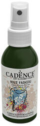 Cadence - Textil spray festék, sötétzöld, 100ml