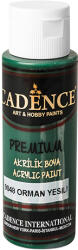 CADENCE - Prémium akrilfesték, sötétzöld, 70 ml