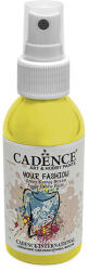 Cadence - Textil spray festék, sárga, 100ml