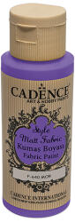 Cadence - Textilfesték, matt, lila, 59 ml