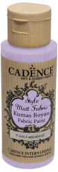 Cadence - Textilfesték, matt, világos lila, 59 ml
