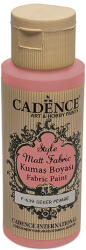 Cadence - Textilfesték, matt, rózsaszín, 59 ml